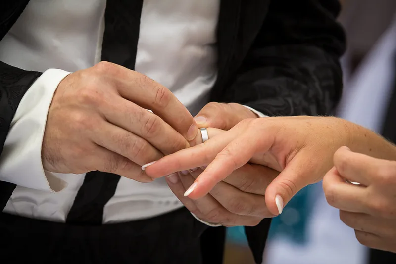 Hochzeit Rheingau – Burg Crass im Abendlicht