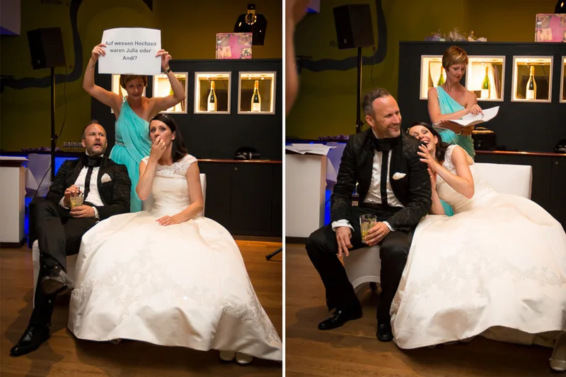 Hochzeit Rheingau – Burg Crass im Abendlicht