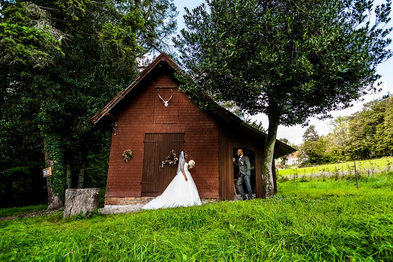 Hochzeit Hirschhorn Neckar – Brautpaar auf dem Hohen Darsberg