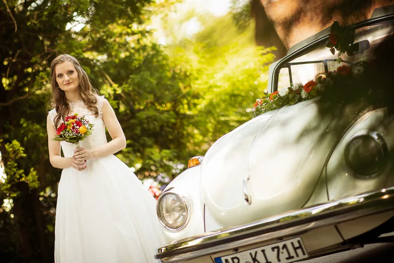 Hochzeit Aschaffenburg – Brautpaar im Park Schönbusch