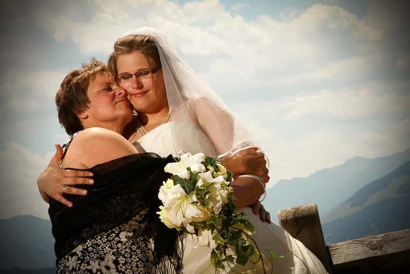 Hochzeit Alpen Österreich – Kitzbühler Alpen im goldenen Licht