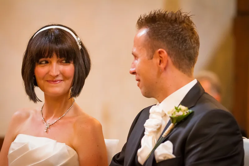 Hochzeit Blankenburg Harz – Brautpaar vor dem Schlosshotel