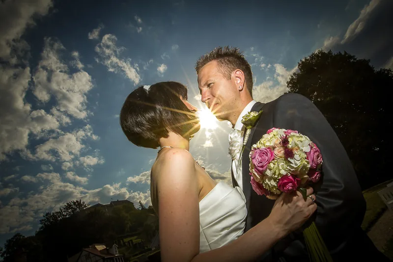 Schlosshotel Blankenburg Hochzeit – Festtafel im Saal