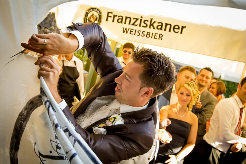 Hochzeit Seligenstadt – Brautpaar in der Altstadt