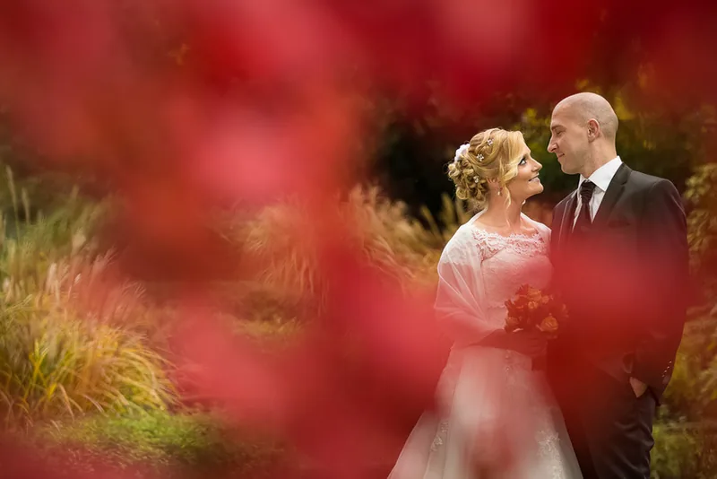 Hochzeitsfotograf Wiesbaden – Villa im Tal im Abendlicht